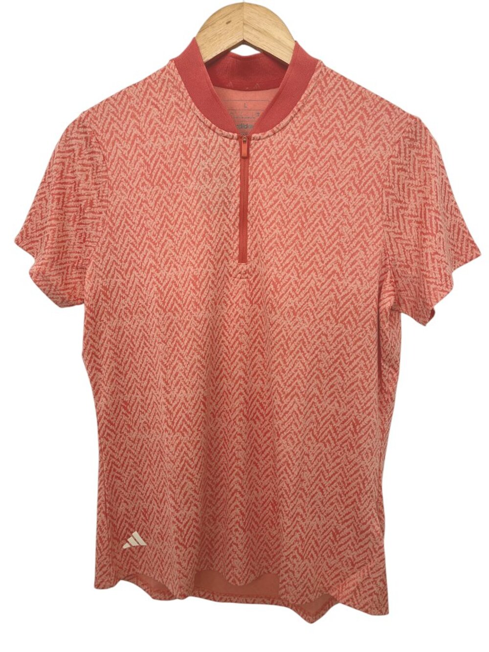 adidas Women’s Ultimate365 Jacquard Golf Polo Large NWT